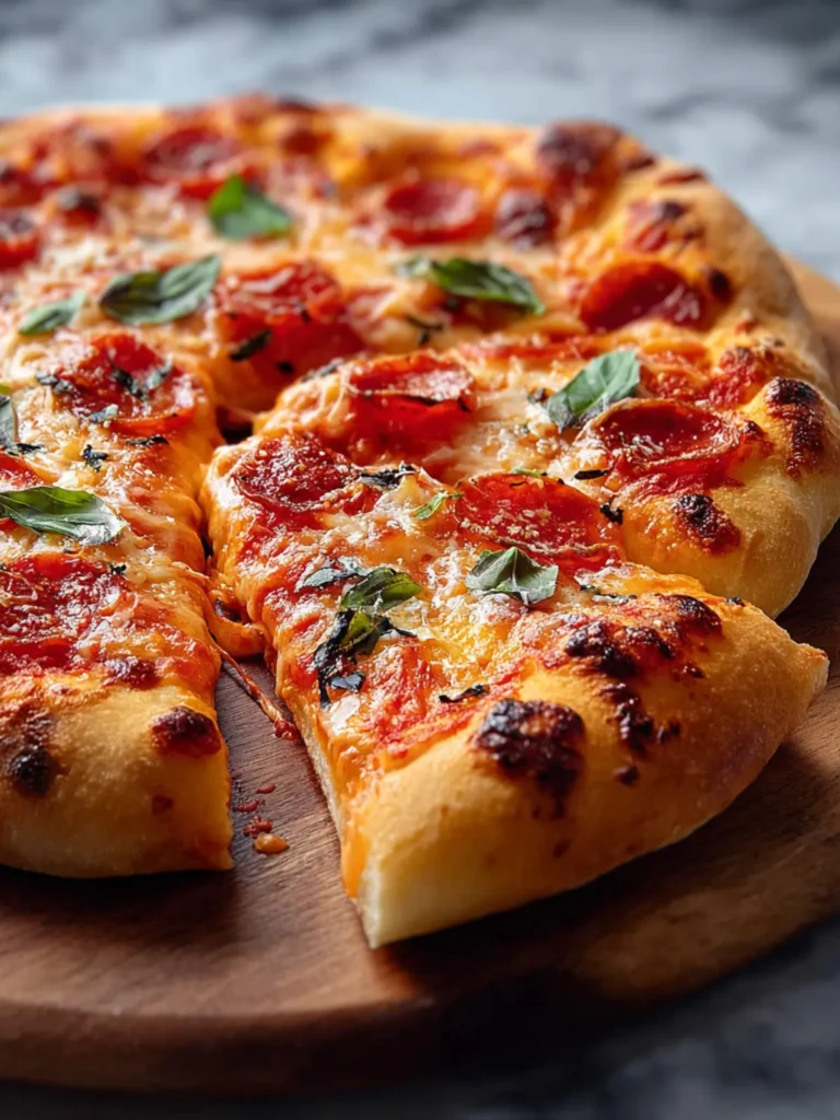 Easy Overnight Pizza Dough: Perfectly Chewy Crust Recipe First Image