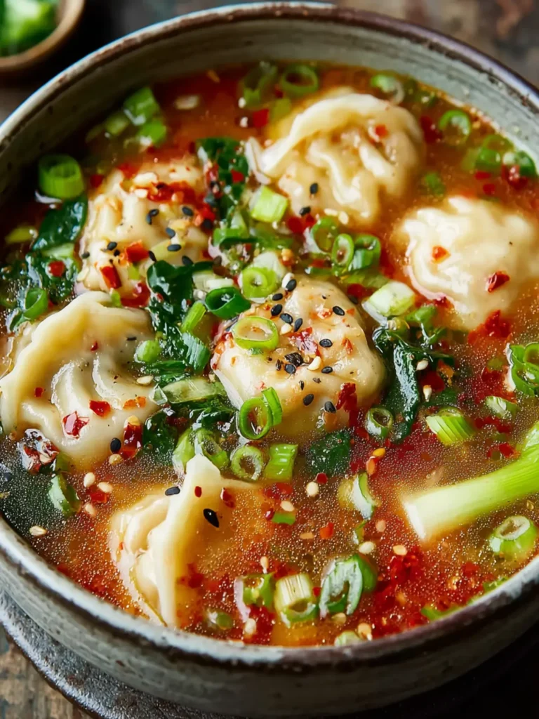 Easy Potsticker Soup Recipe for Comfort Food Lovers First Image