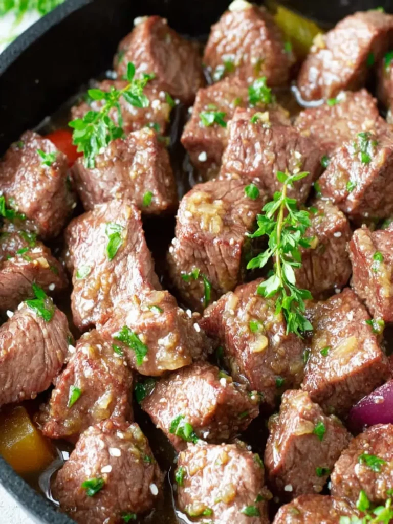 Garlic Butter Steak Bites First Image