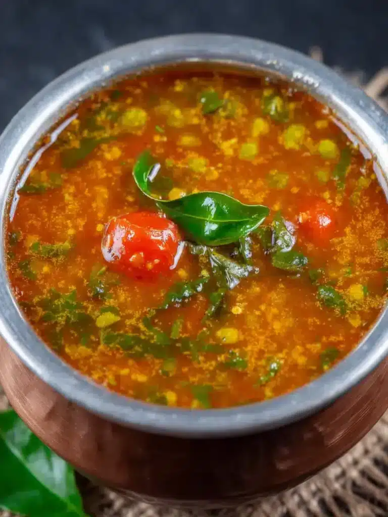 Pepper Rasam Recipe (Milagu Rasam) First Image