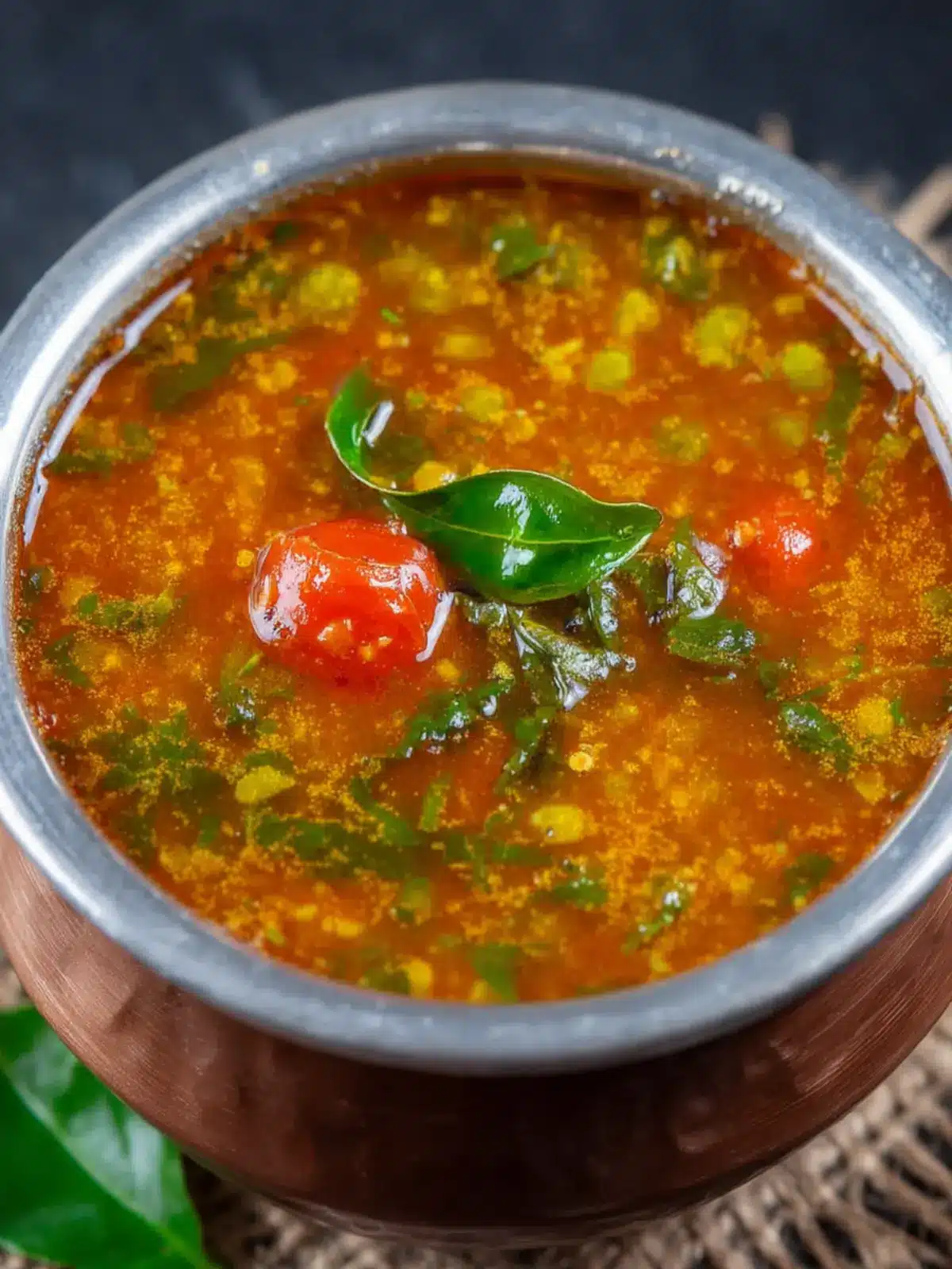 Pepper Rasam Recipe (Milagu Rasam) First Image