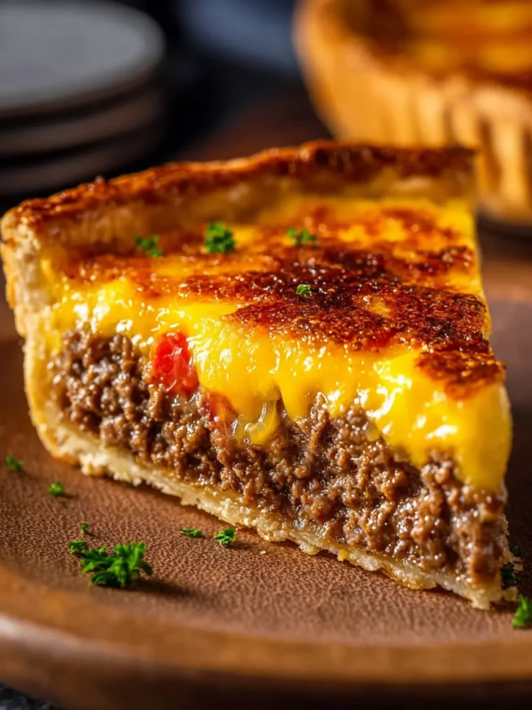 How to Bake the Ultimate Homemade Cheeseburger Pie First Image