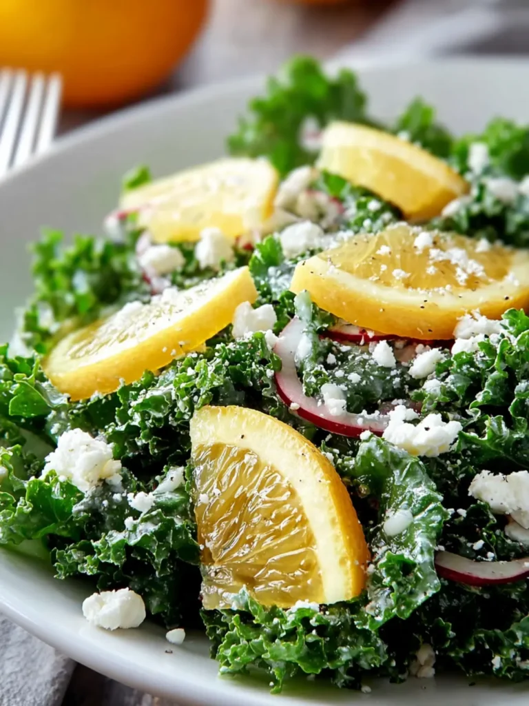 Zesty Fresh Kale and Citrus Salad: A Flavorful Delight First Image