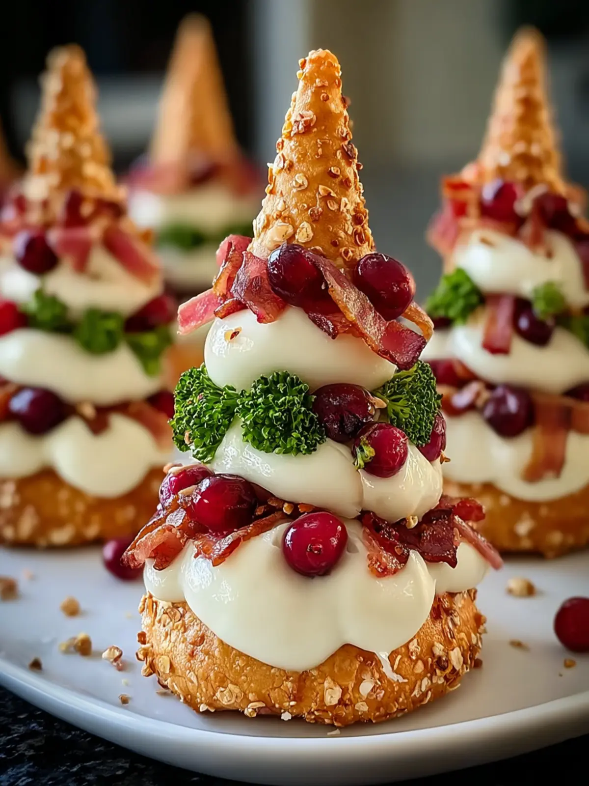 Mini Brie Christmas Trees: Irresistibly Cute Holiday Treats 5 Mini Brie Christmas Trees That Wow Your Holiday Guests First Image