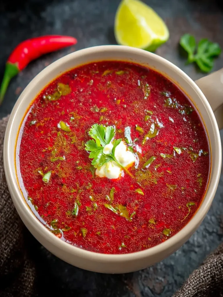 Beetroot Rasam Recipe (Beetroot Saaru) First Image