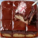 Banana Sheet Cake with Chocolate Ganache First Image