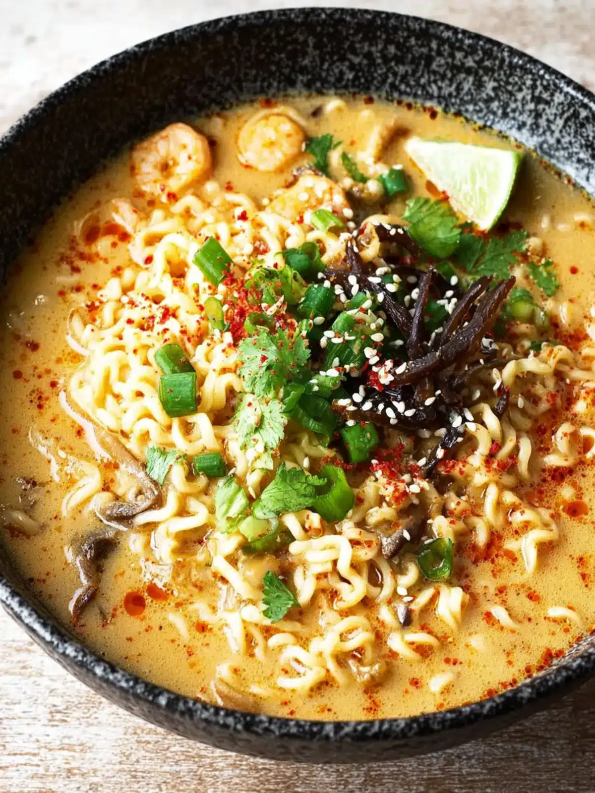 Spicy Coconut Curry Ramen: Quick, Creamy, and Irresistibly Bold 5 Spicy Coconut Curry Ramen – Quick Creamy 30-Min Bowl First Image