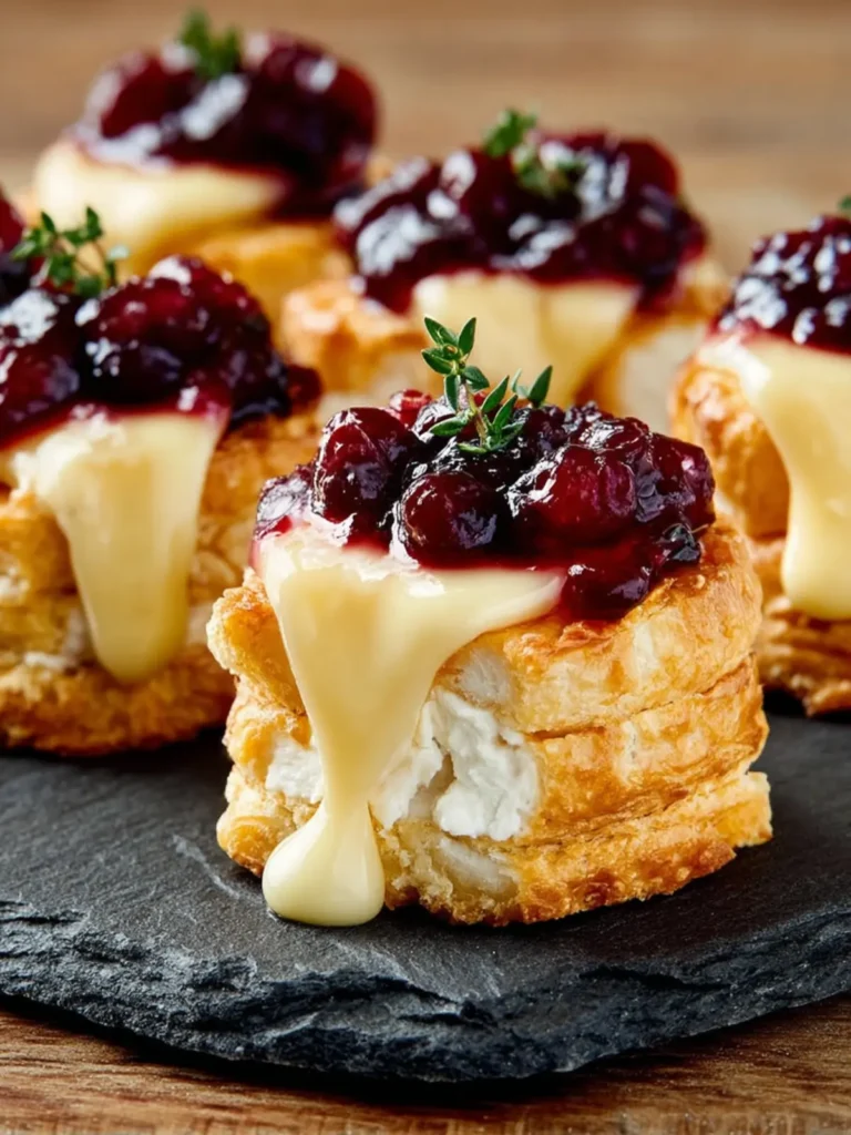 Cranberry Brie Bites First Image
