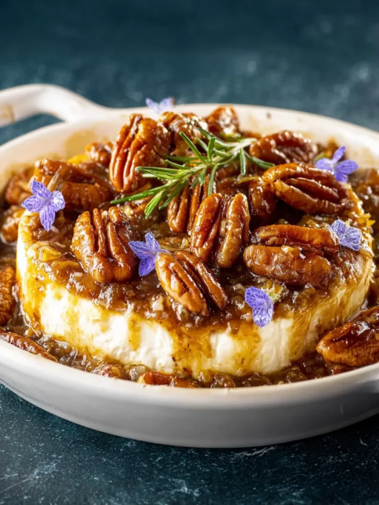 Pecan Pie Baked Goat Cheese First Image