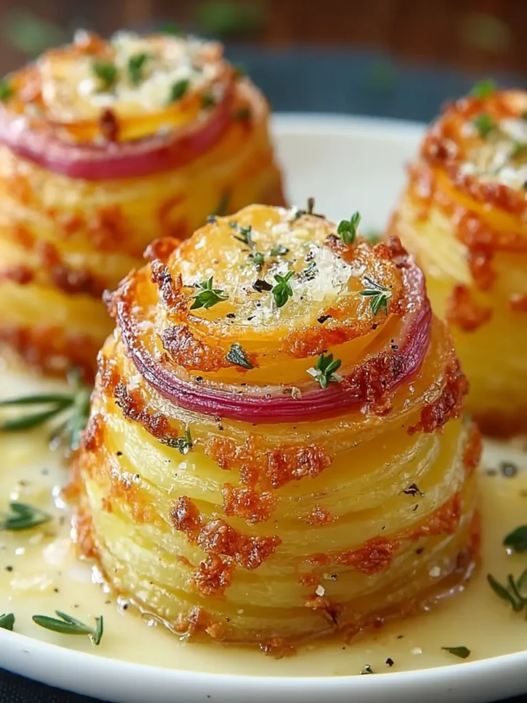 Crispy Potato Stacks First Image