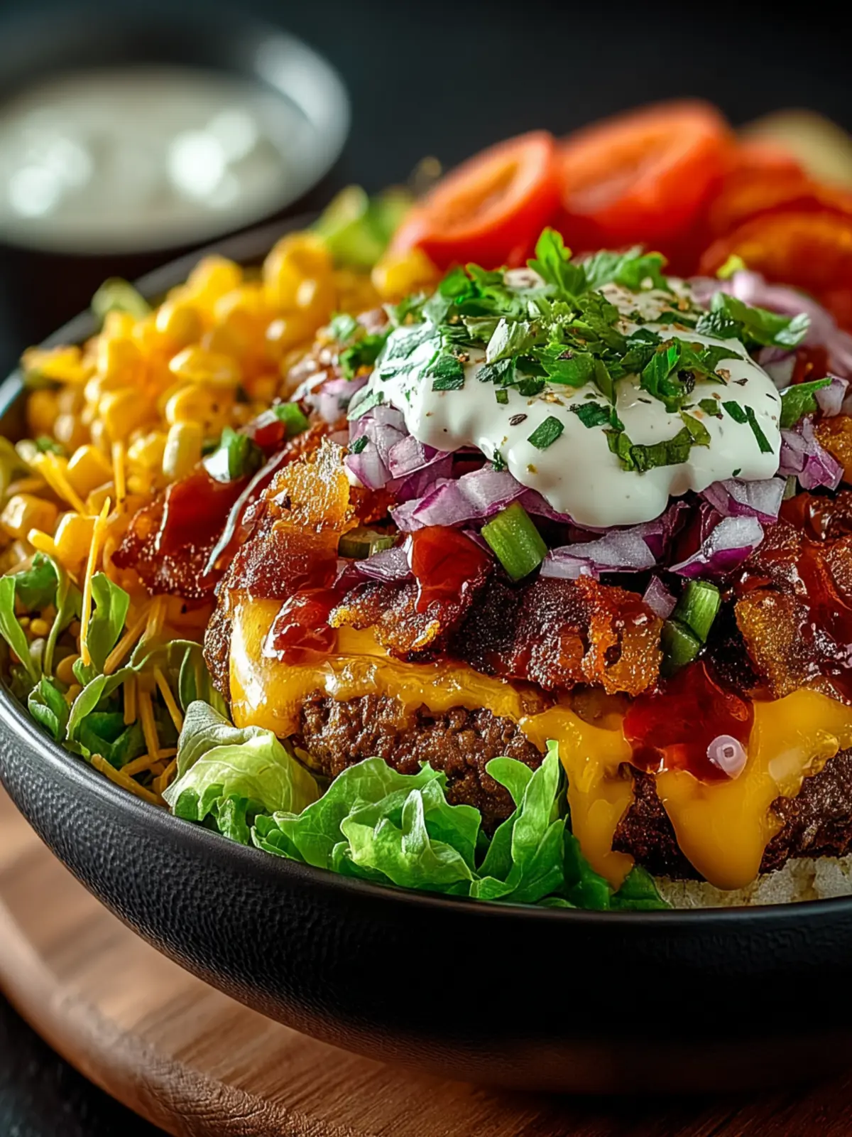 Loaded Burger Bowls: The Indulgent Twist on Homemade Comfort 5 Loaded Burger Bowls First Image