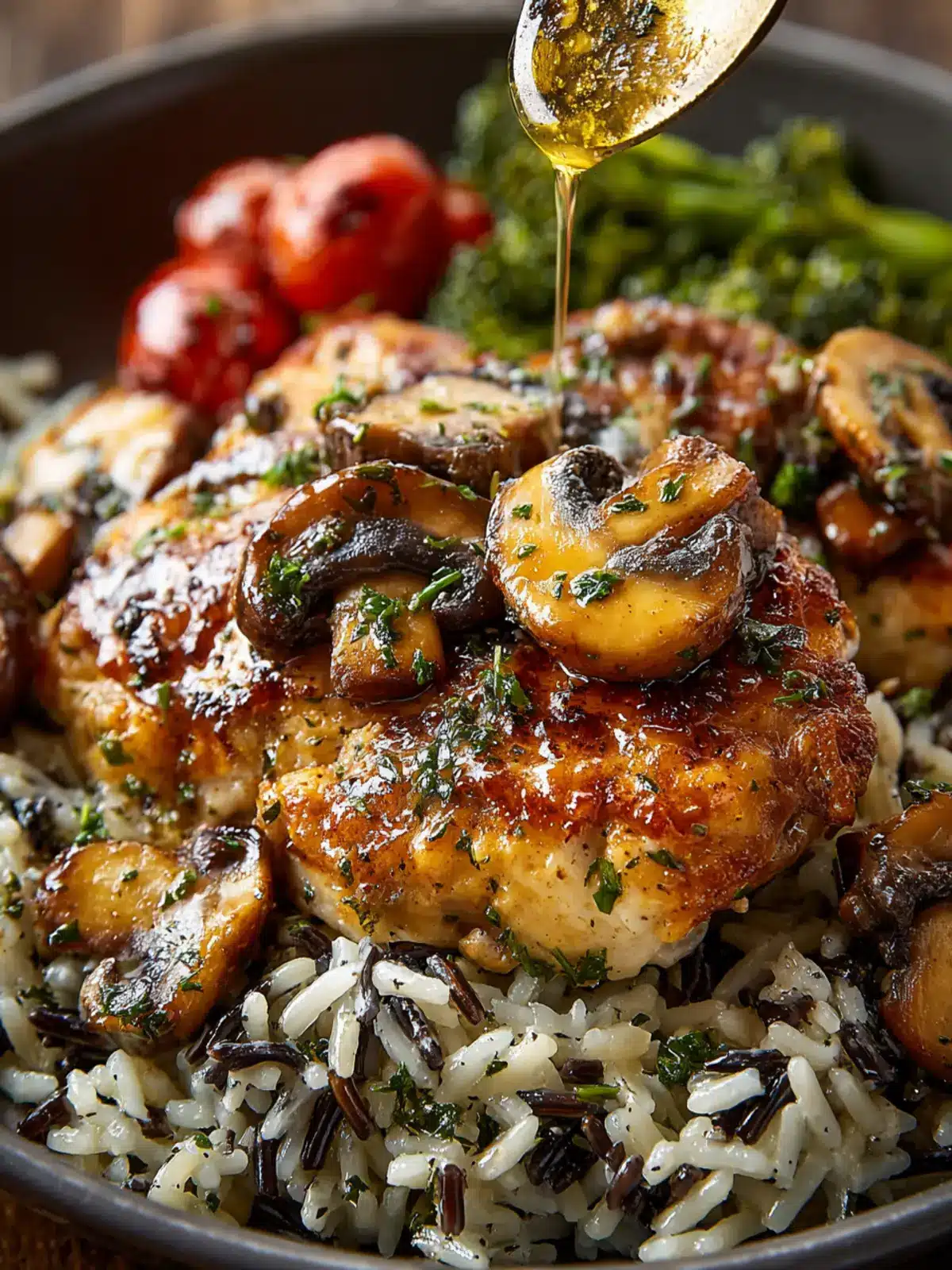 Chicken and Mushrooms with Wild Rice: The Best Cozy Dinner 5 Chicken and Mushrooms with Wild Rice First Image