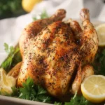 Lemon Pepper Rotisserie Chicken First Image
