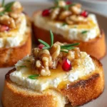 Irresistible Maple Turkey Goat Cheese Crostini Recipe First Image
