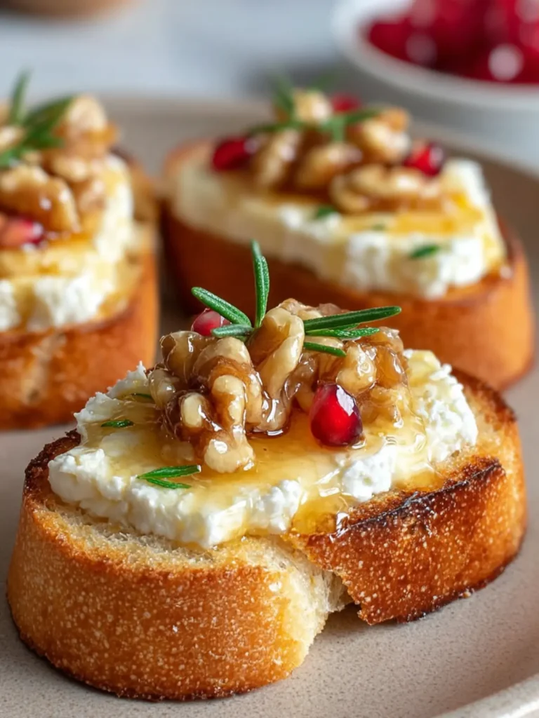 Irresistible Maple Turkey Goat Cheese Crostini Recipe First Image