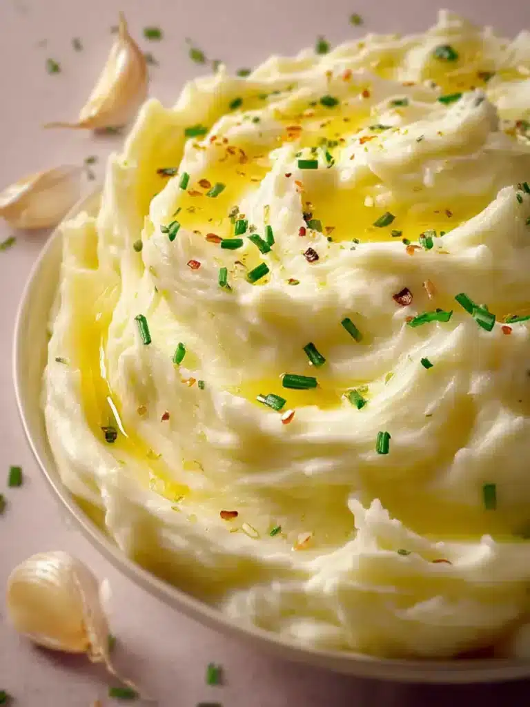 Creamy Garlic Mashed Potatoes First Image
