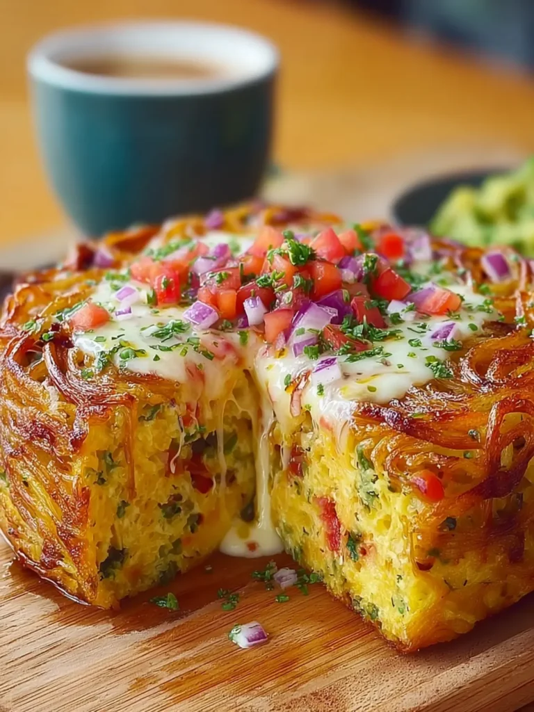 Breakfast Veggie Crinkle Cake First Image