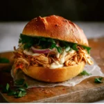 Slow Cooker Italian Chicken Sandwiches First Image