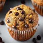 Banana Chocolate Chip Muffins First Image