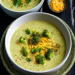 Cheesy Broccoli Cauliflower Soup: A Cozy Comfort Bowl 9 Cheesy Broccoli Cauliflower Soup First Image