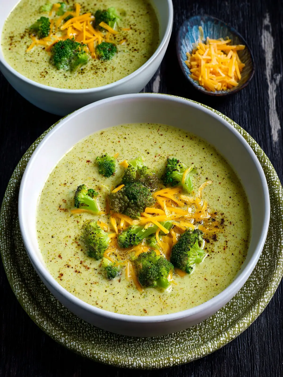 Cheesy Broccoli Cauliflower Soup: A Cozy Comfort Bowl 5 Cheesy Broccoli Cauliflower Soup First Image