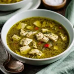 Chicken Pesto Soup (Instant Pot or Stovetop) First Image