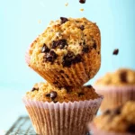 Chocolate Chip Oatmeal Muffins First Image