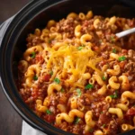 Crock Pot Chili Mac and Cheese: Comfort Food Made Easy 9 Crock Pot Chili Mac and Cheese First Image