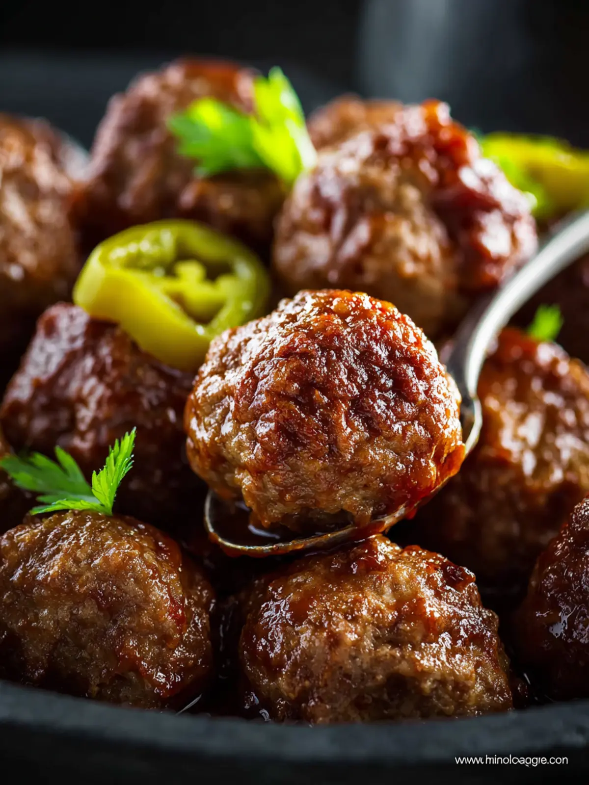 Crock Pot Mississippi Meatballs: Juicy Flavor in Every Bite 5 Crock Pot Mississippi Meatballs First Image