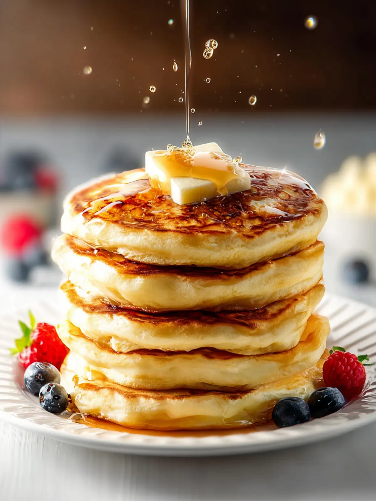 Fluffy Pancake Recipe First Image
