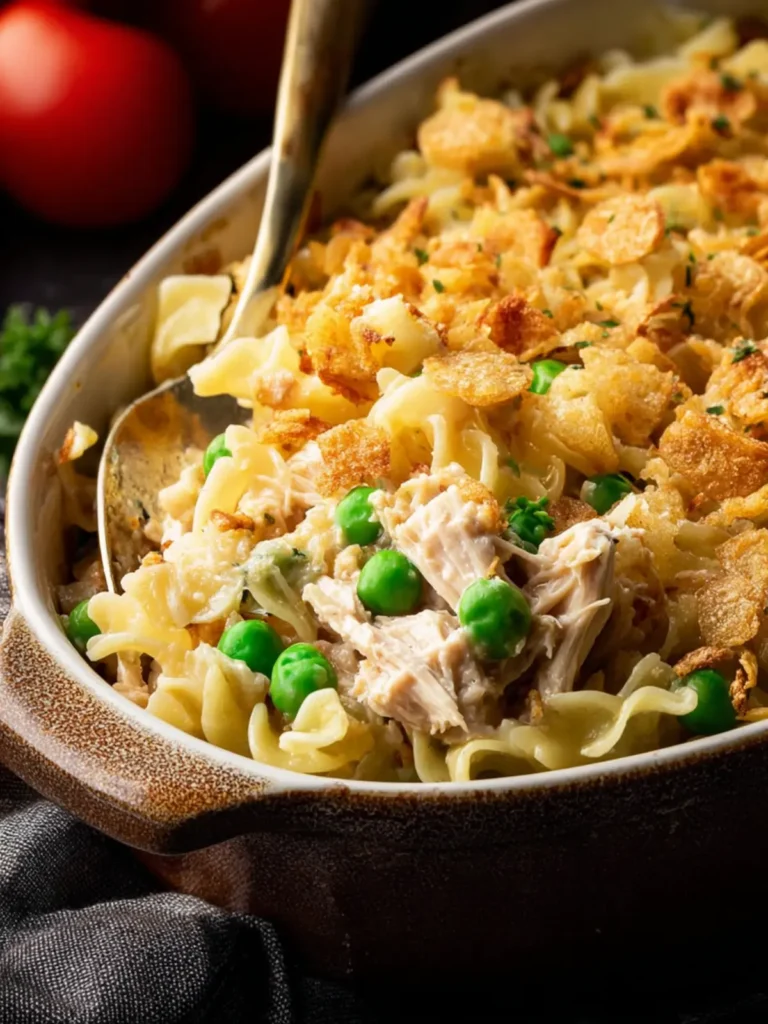 Gluten Free Tuna Noodle Casserole First Image