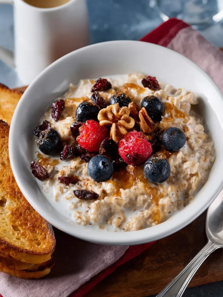 Hearty Oatmeal Recipe First Image