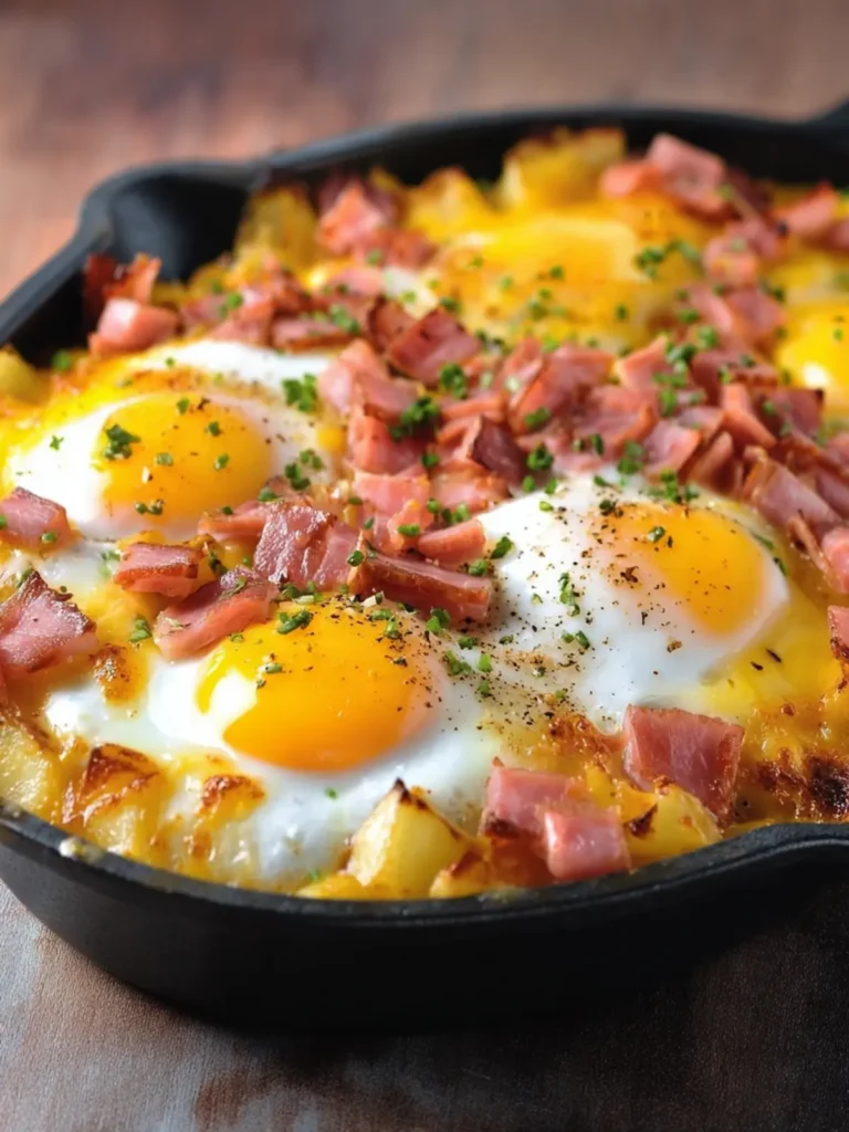 Honey Mustard Ham Egg and Potato Bake: Simply Irresistible Comfort