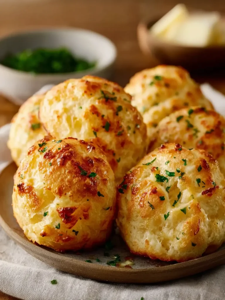 Pillsbury Biscuit Garlic Butter Cheese Bombs: Irresistibly Cheesy Treats
