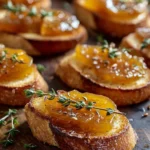 Pumpkin Butter Crostini with Thyme: The Best Fall Appetizer! 9 Pumpkin Butter Crostini with Thyme First Image