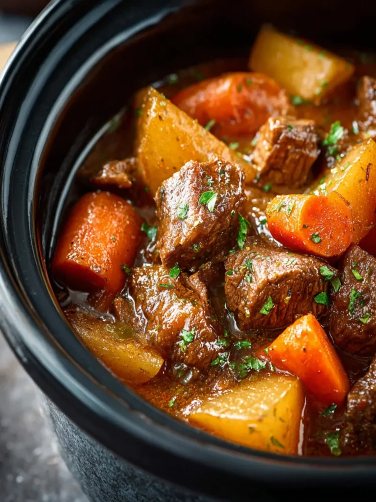 Slow Cooker Beef Stew First Image