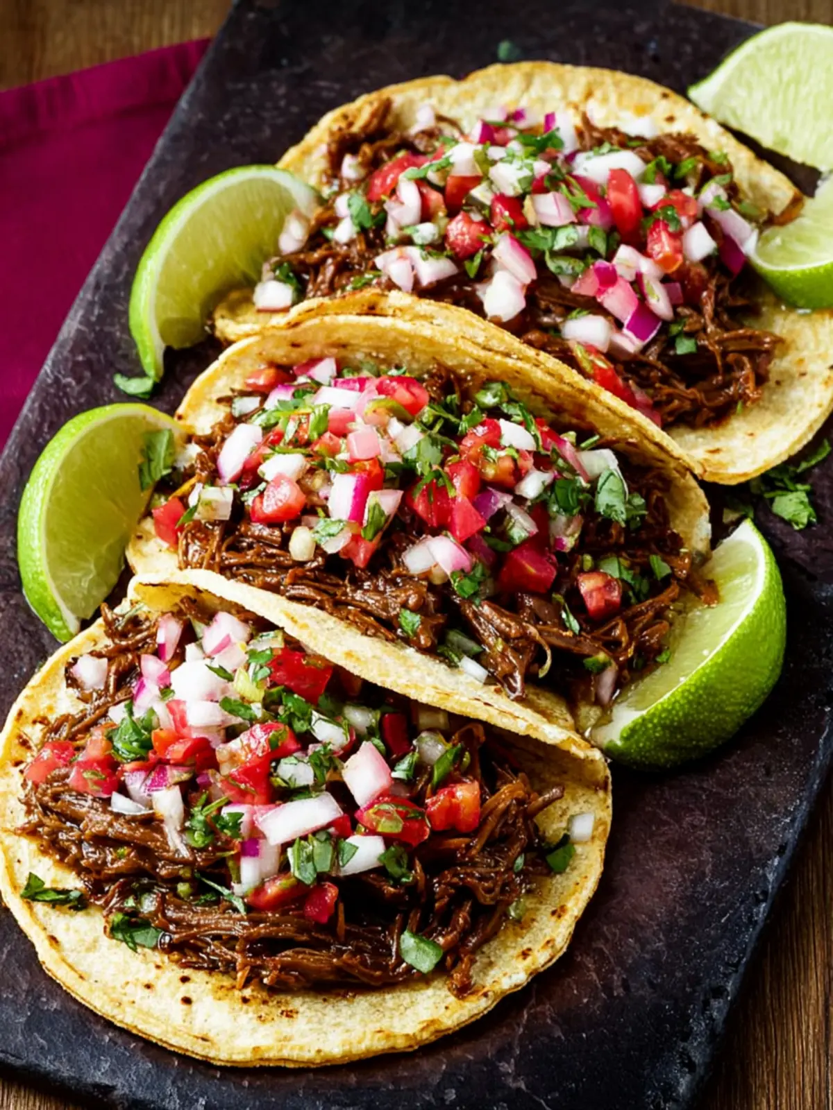 Spicy Shredded Beef Street Tacos That Bring the Fiesta Home 5 Spicy Shredded Beef Street Tacos First Image