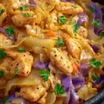 Irresistible Chicken and Cabbage Skillet That's Simply Amazing 9 Irresistible Chicken and Cabbage Skillet Recipe to Try Now First Image