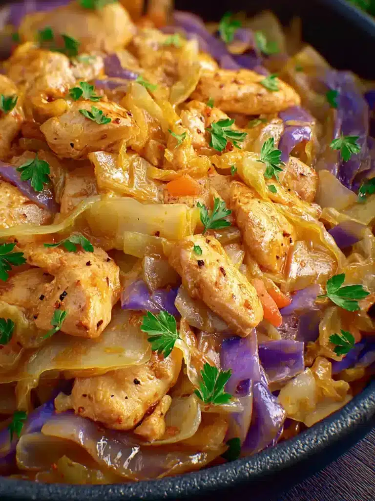 Irresistible Chicken and Cabbage Skillet Recipe to Try Now First Image