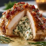 Ruth’s Chris Stuffed Chicken: Juicy Copycat Pleasure at Home 9 Ruth’s Chris Stuffed Chicken Copycat First Image