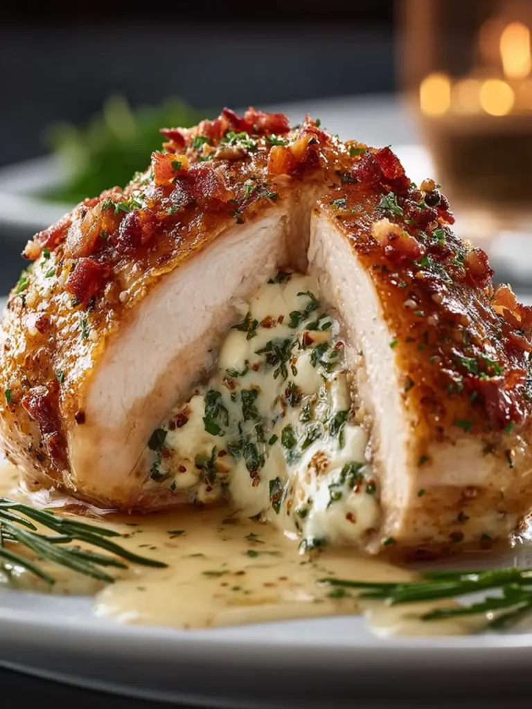 Ruth’s Chris Stuffed Chicken Copycat First Image