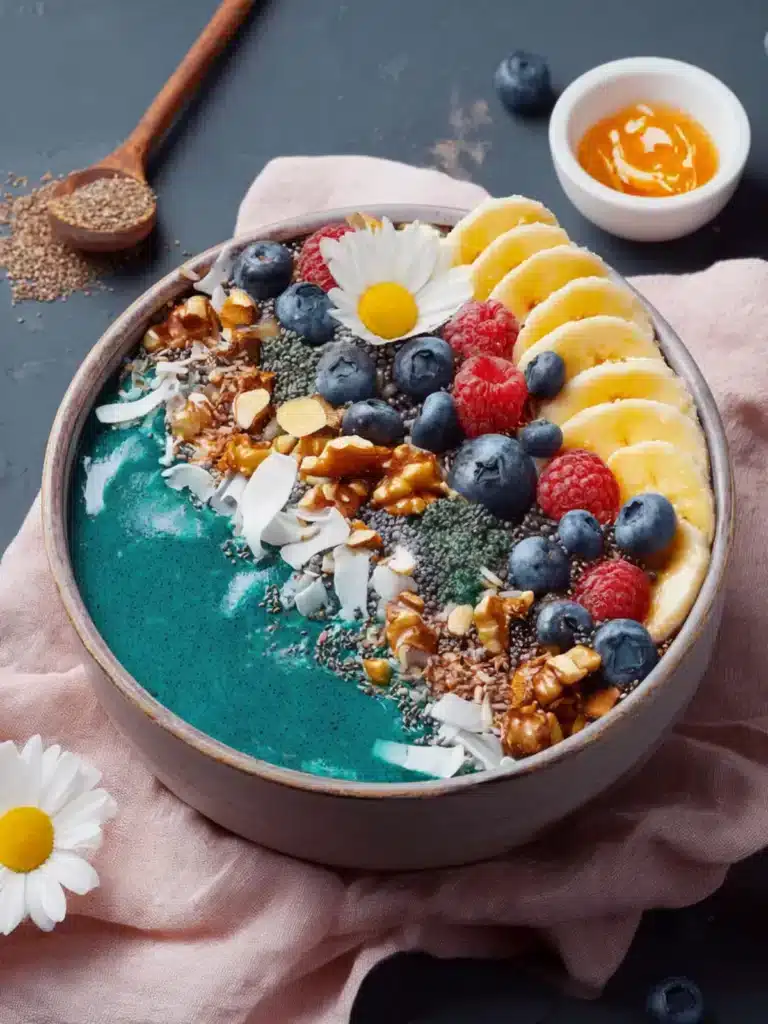 Tropical Blue Spirulina Smoothie Bowl First Image