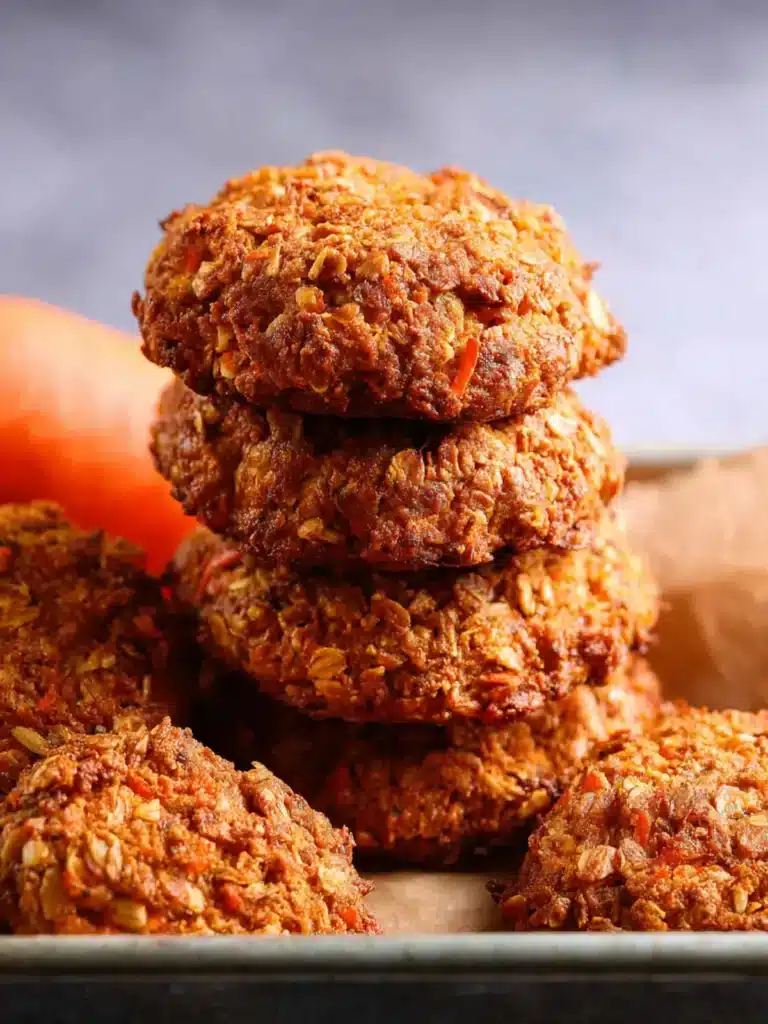 Healthy Carrot Cookies First Image