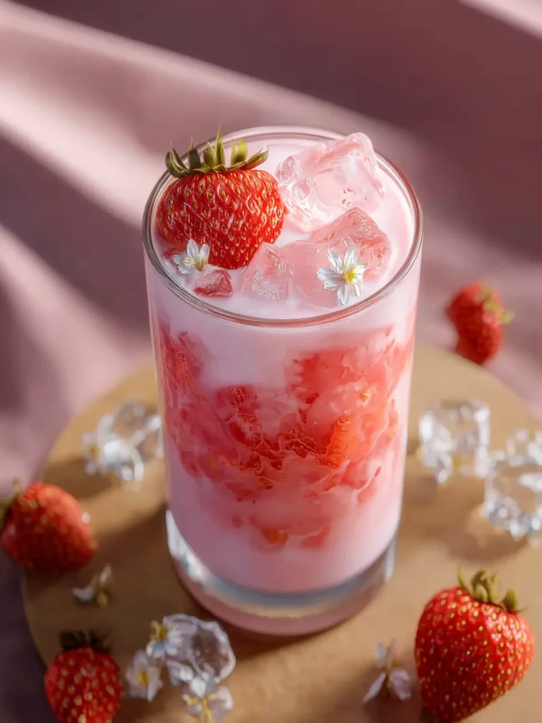 Korean Strawberry Milk First Image