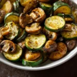 Balsamic Roasted Zucchini and Mushrooms: Easy Flavor Boost! 9 Balsamic Roasted Zucchini and Mushrooms First Image