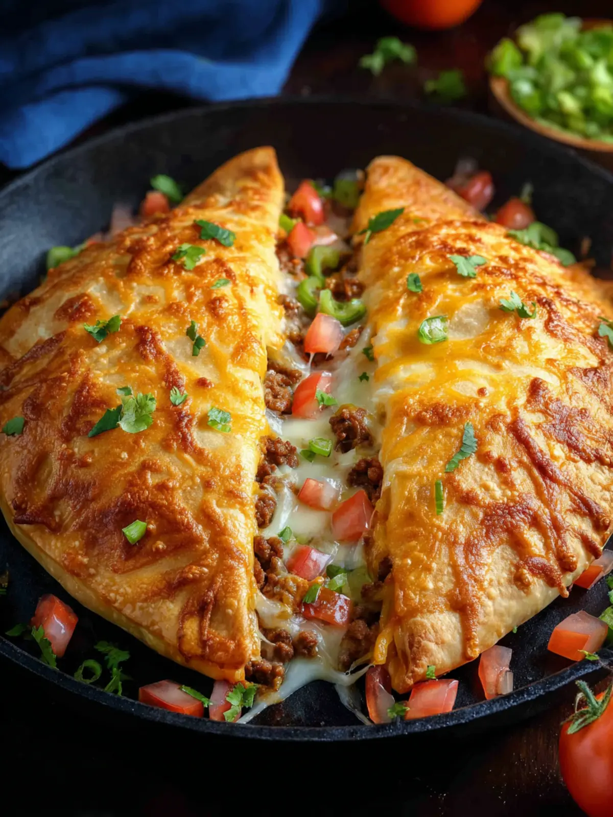Cheesy Beef Pockets: Easy and Indulgent Comfort Food Bliss 5 Cheesy Beef Pockets First Image