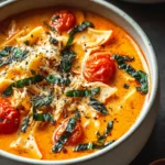 Cozy Creamy Chicken Tomato Soup Recipe for Cozy Comfort Days 9 Cozy Creamy Chicken Tomato Soup Recipe for Comforting Days First Image