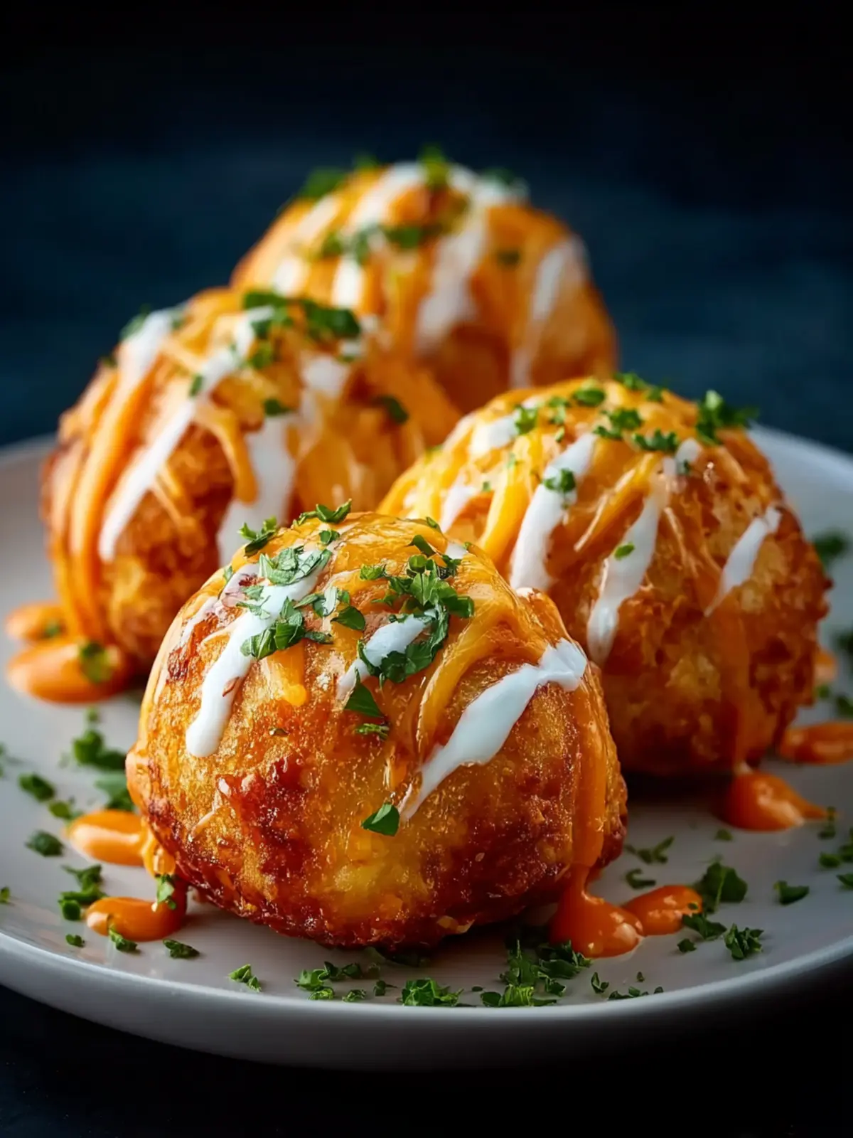 Easy Buffalo Chicken Bombs: Irresistibly Cheesy and Spicy Delight 5 Easy Buffalo Chicken Bombs First Image