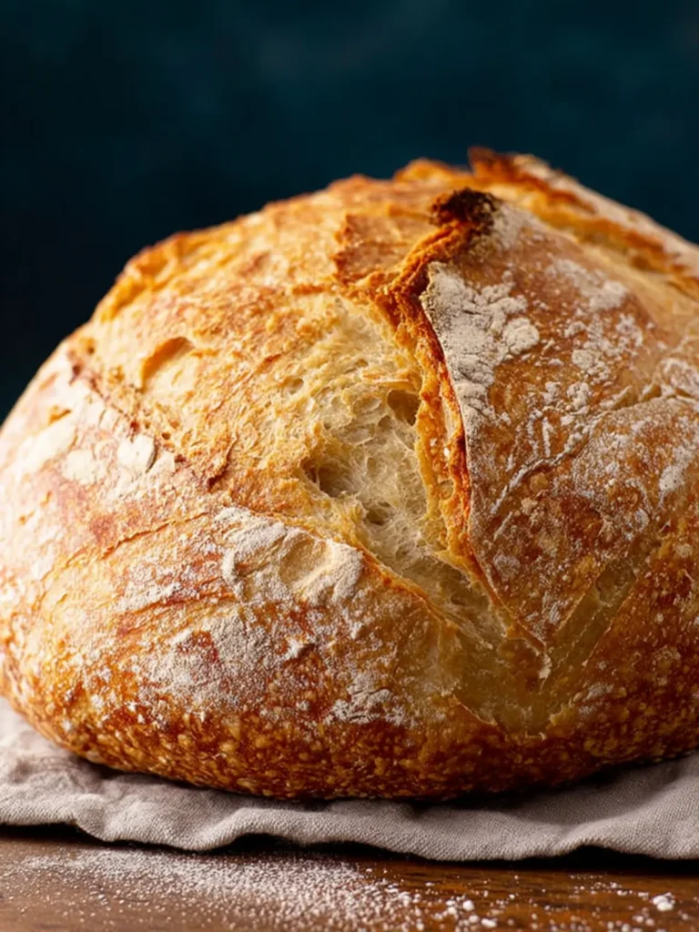Easy Homemade Artisan Bread Recipe First Image