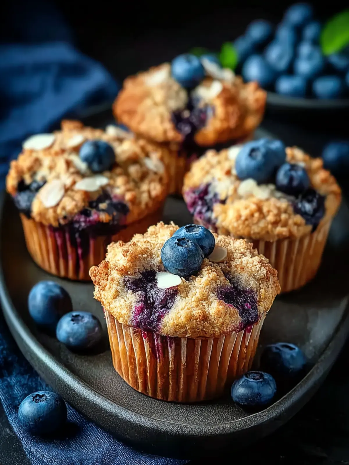 High Protein Blueberry Muffins That Will Change Your Mornings 5 High Protein Blueberry Cottage Cheese Muffins First Image